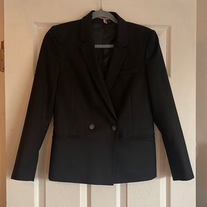 Topshop Black Women Blazer, size 4 US